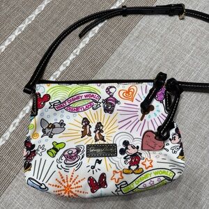 Dooney & Bourke Disney White Shoulder Bag